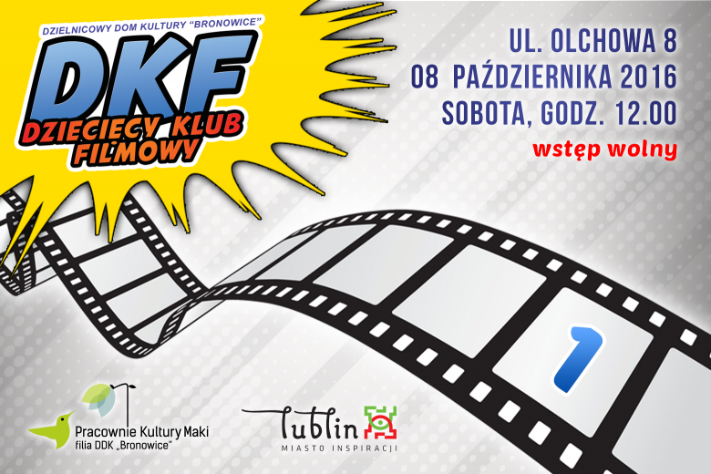 Najbliższy weekend w Lublinie - zestawienie najciekawszych wydarzeń (8-9 października) - Dziecięcy Klub Filmowy w DDK "Bronowice" - na pierwszym spotkaniu dzieci będą mogły zobaczyć "Księgę dżungli". Sobota 12:00. Bezpłatnie.