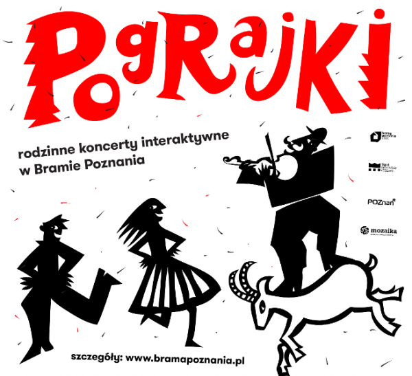 Cykliczne zajęcia dla dzieci w Poznaniu - POGRAJKI - rodzinne koncerty interaktywne 
