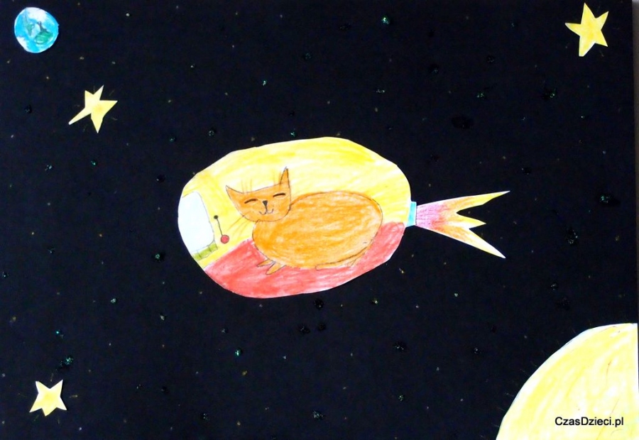 Feliks - kot astronauta: konkurs plastyczny (zakończony)