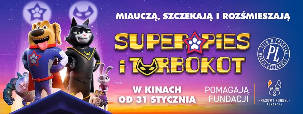 "SuperPies i TurboKot" z Rasowym Kundlem