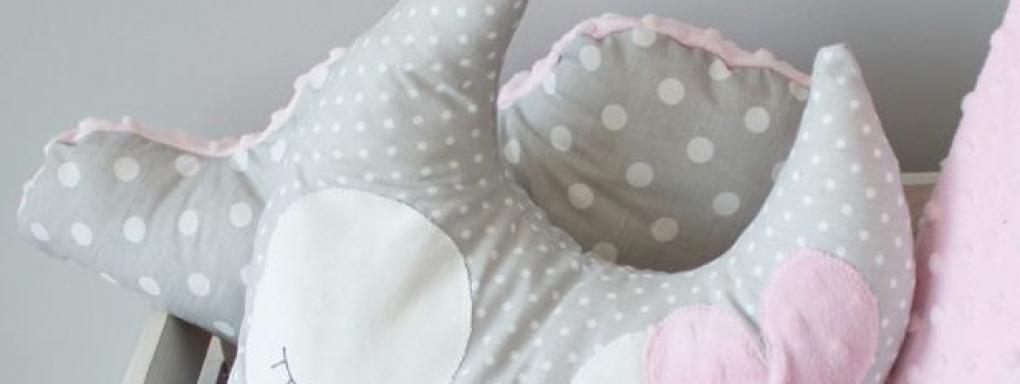 Poduszki jak maskotki - idealny dodatek do pokoju dziecięcego
