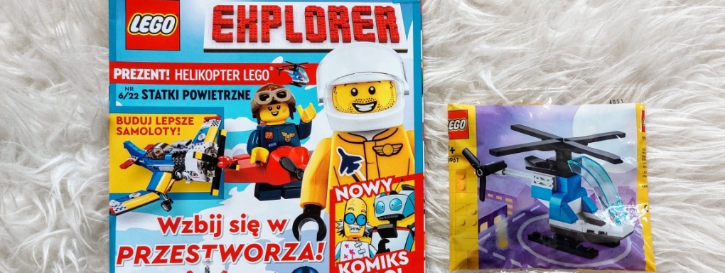 Poleć w niesamowitą podróż z nowym numerem magazynu “LEGO Explorer”!
