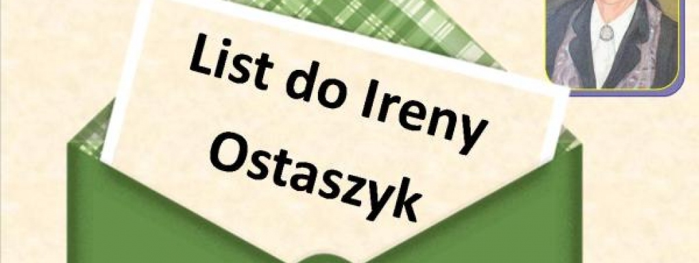 List do Ireny Ostaszyk