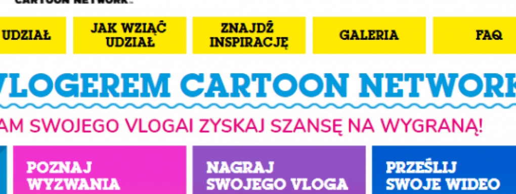 Chcesz zostać oficjalnym vlogerem Cartoon Network? Weź udział w konkursie!