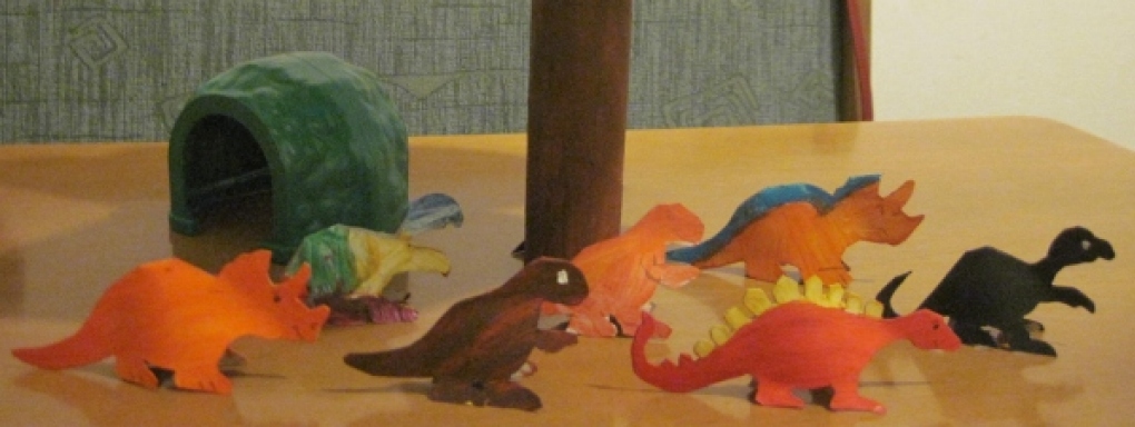 Dinozaury z papieru