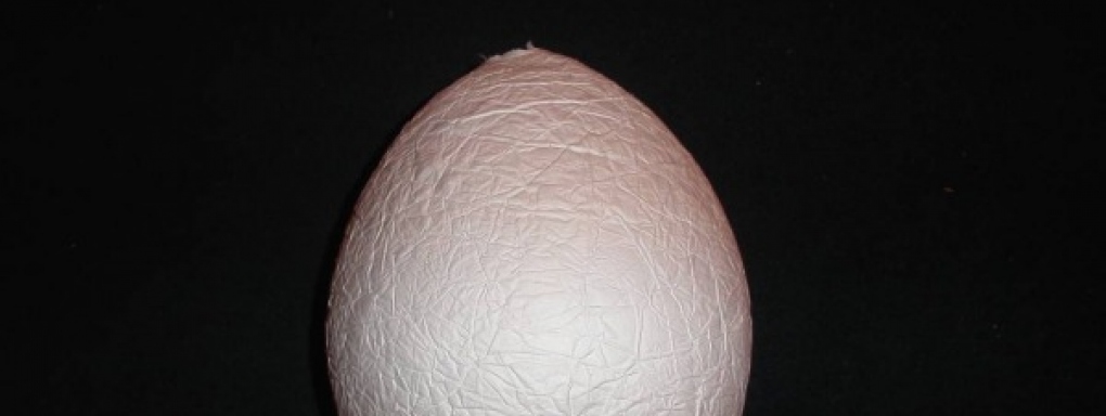 Duże ozdobne jajo