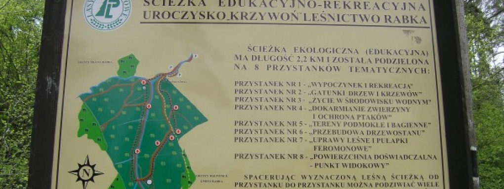 Ścieżka edukacyjna w Rabce - Zdroju