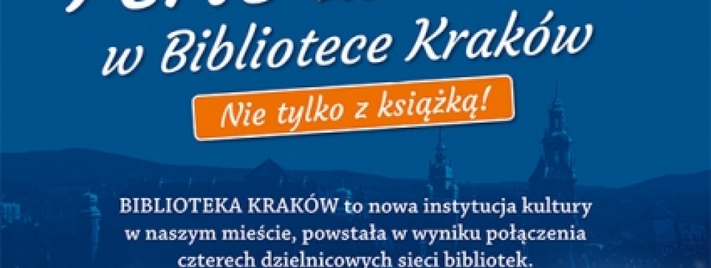 Ferie zimowe w Bibliotece Kraków nie tylko z książką!