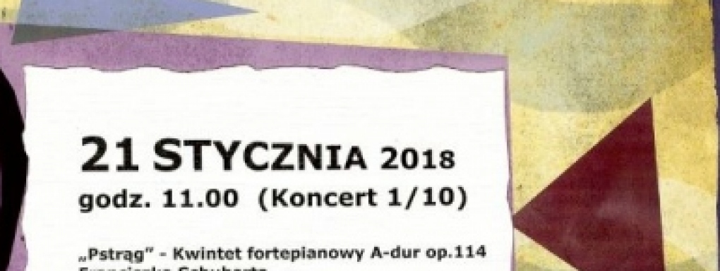 Rybna Dzieciom 2018 - Koncert kameralny Pstrąg
