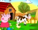Świnka Peppa na farmie
