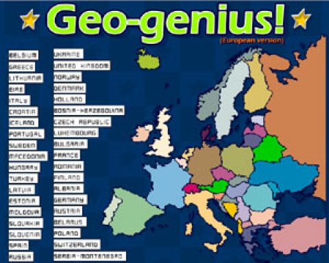 ZAGRAJ - Geografia - dopasuj kraje Europy