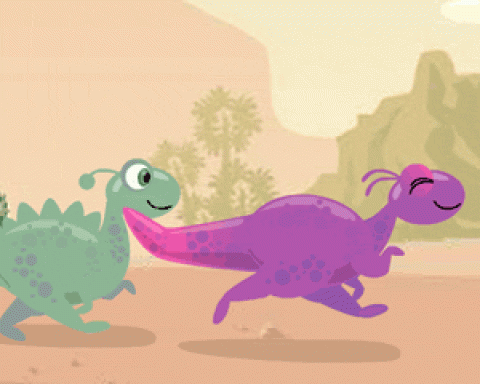 ZAGRAJ - Wyścig dinozaurów