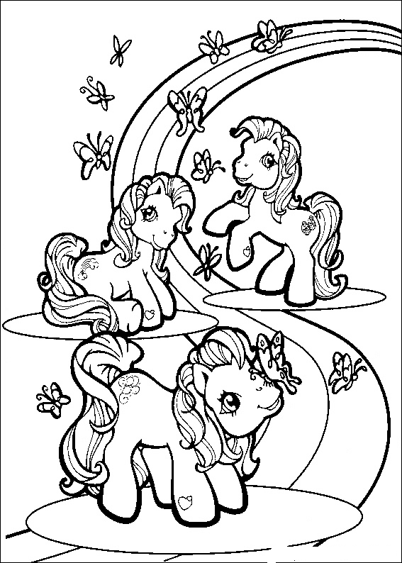 kolorowanka - My Little Pony 9