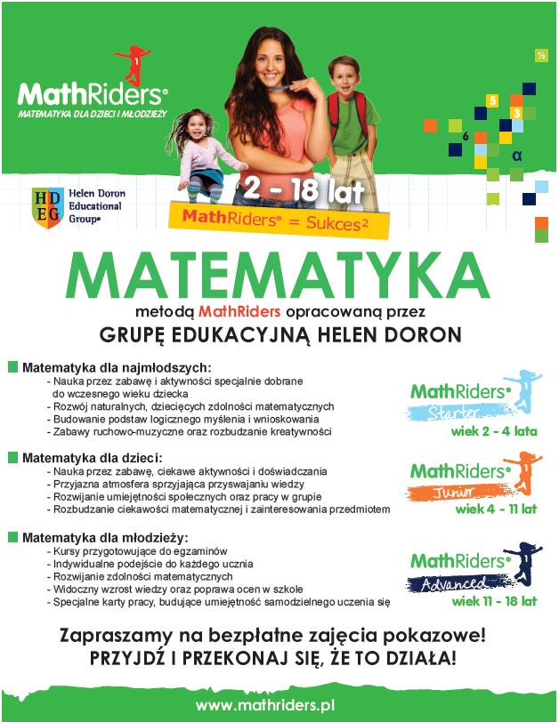 Studio Nauczania Matematyki MathRiders Mińsk Mazowiecki