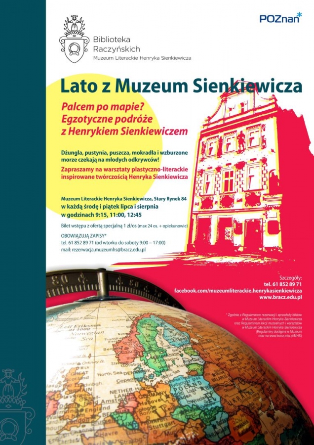 Wakacje w mieście - przegląd ofert - Letnie warsztaty w Muzeum Sienkiewicza