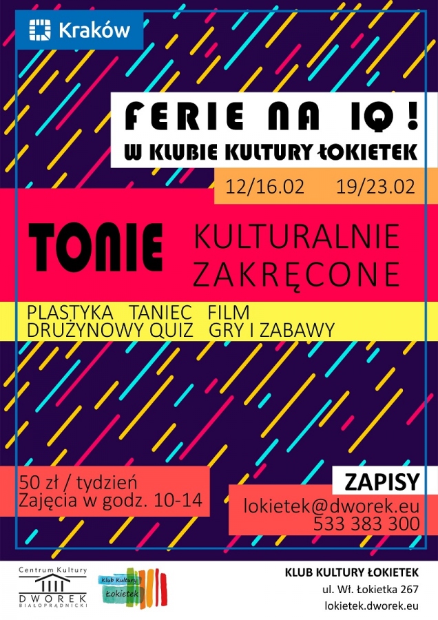 Ferie w Krakowie 2018