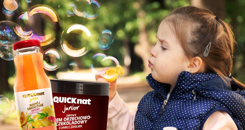 Produkty QuickNat, czyli jak skutecznie zadbać o zdrową dietę dzieci