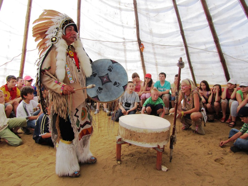 Pocahontas - Wioska Indiańska