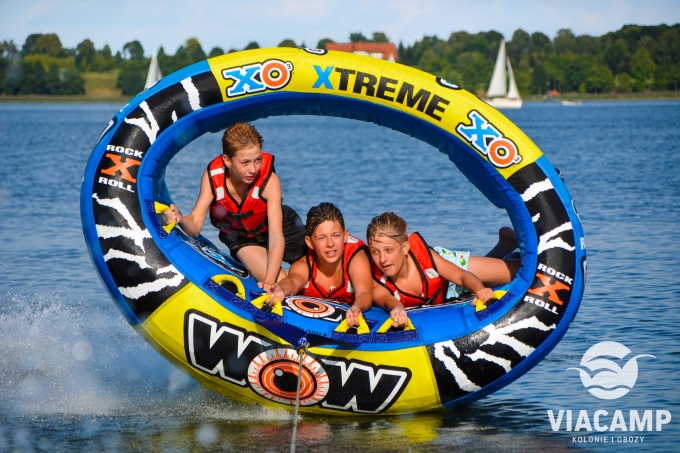 Sporty wodne na obozach ViaCamp.pl
