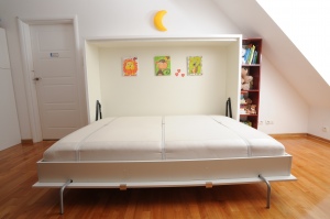 Folds - łóżko oszczędzające przestrzeń dla dzieci.