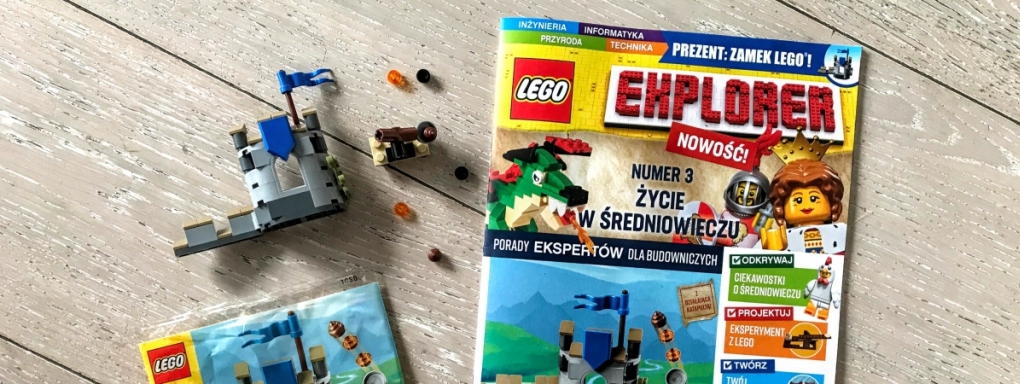 Podróż w czasie z nowym magazynem "LEGO Explorer"