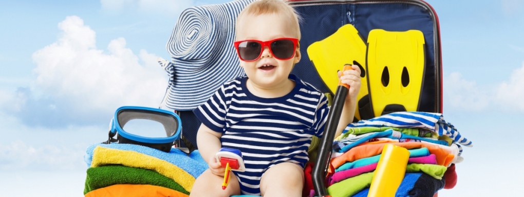 Jak spakować się na wakacje z niemowlakiem?