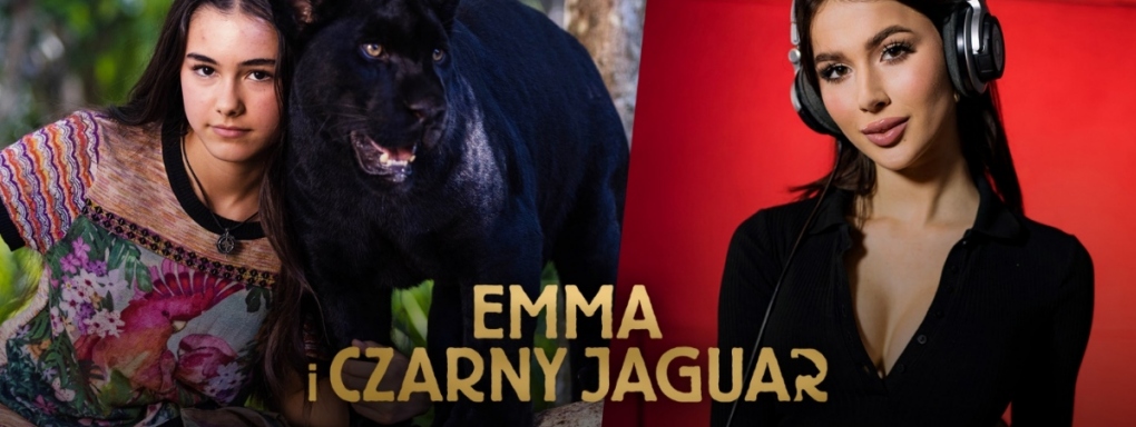 Roksana Węgiel użyczyła głosu głównej bohaterce filmu EMMA I CZARNY JAGUAR