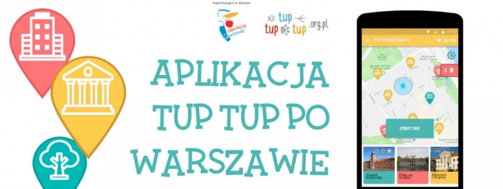 Gra miejska po Warszawie - czyli kreatywne zwiedzanie z Tup Tup po Warszawie 