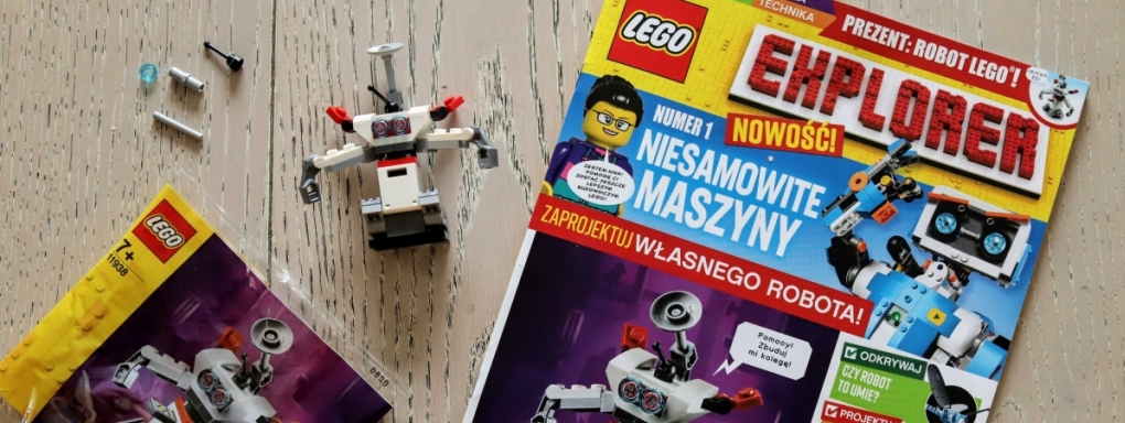 Odkrywaj świat nauki razem z magazynem "LEGO Explorer"!