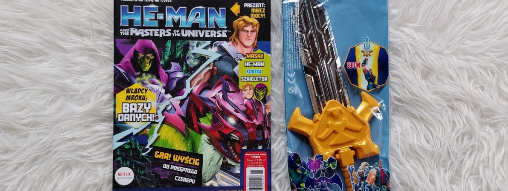 Bohaterowie i walka ze złymi mocami w nowym magazynie "He-Man and The Masters of The Universe"