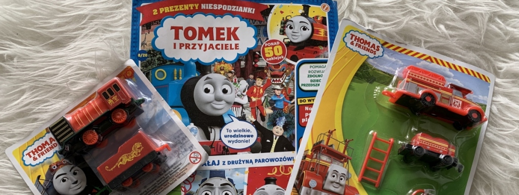 Wyrusz na podbój świata lokomotyw z magazynem "Tomek i Przyjaciele"!