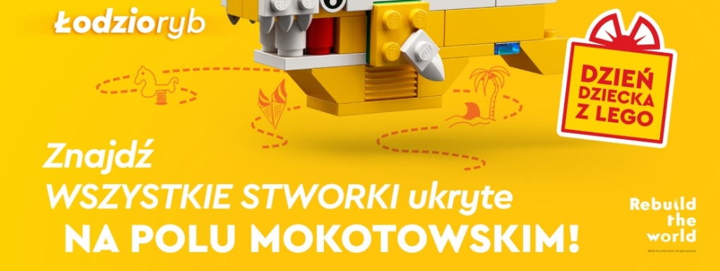 Z okazji Dnia Dziecka, rodzinna zabawa z LEGO na Polu Mokotowskim!