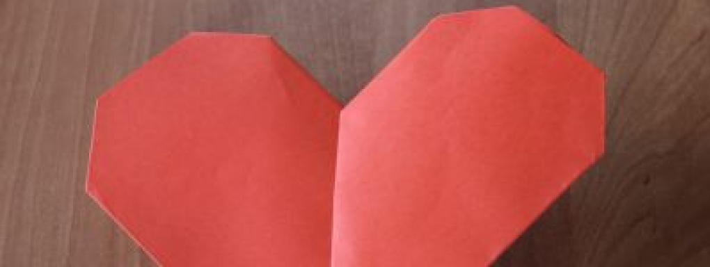 Bijące serce z origami