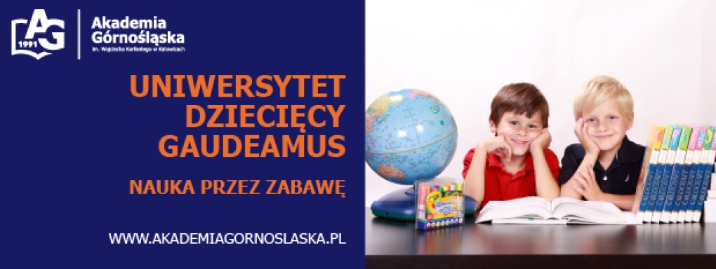 Nauka przez zabawę na Uniwersytecie Dziecięcym Gaudeamus w Katowicach