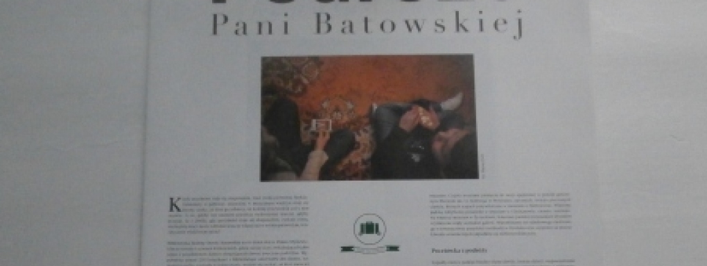 Podróże Pani Batowskiej - po-projektowa publikacja 