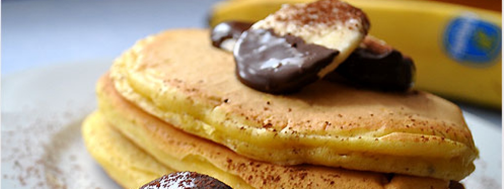 Pancakes z bananami