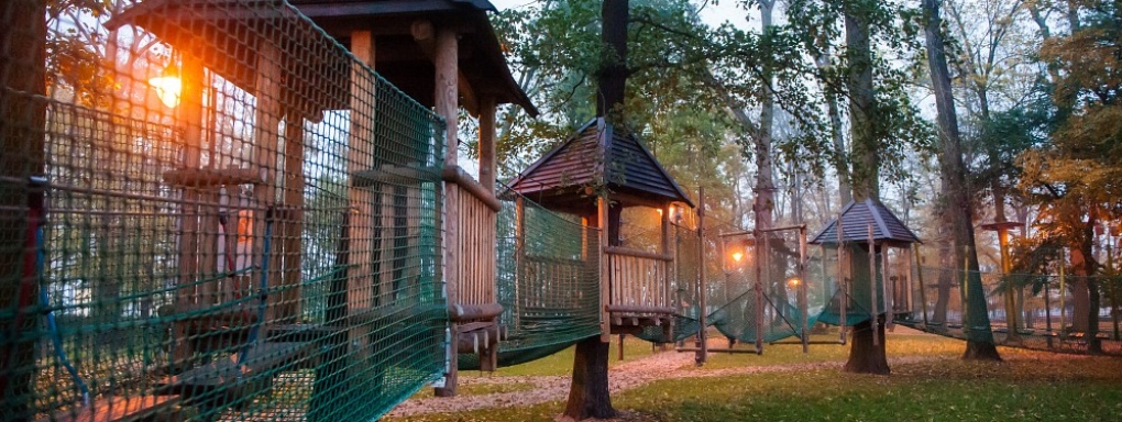 Mini Park Linowy Zoolandia we Wrocławiu