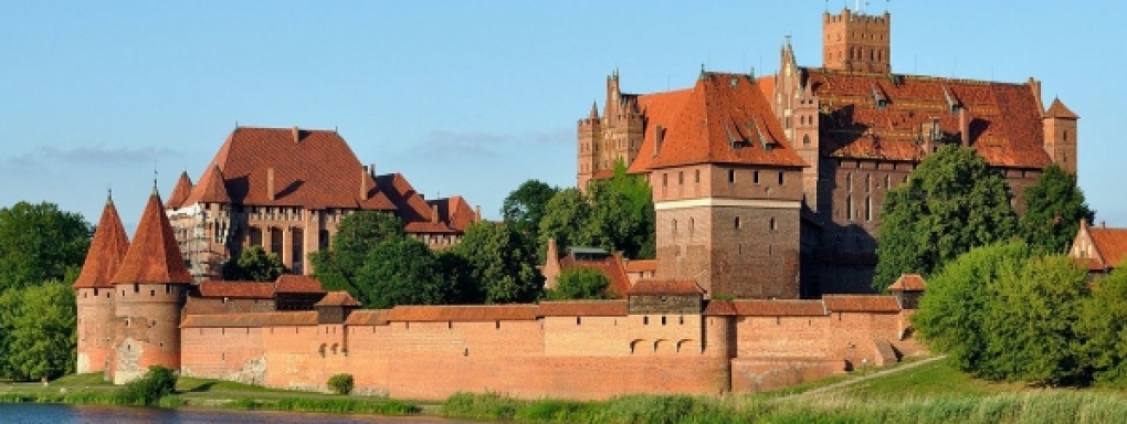 Krzyżacka warownia - Zamek w Malborku 