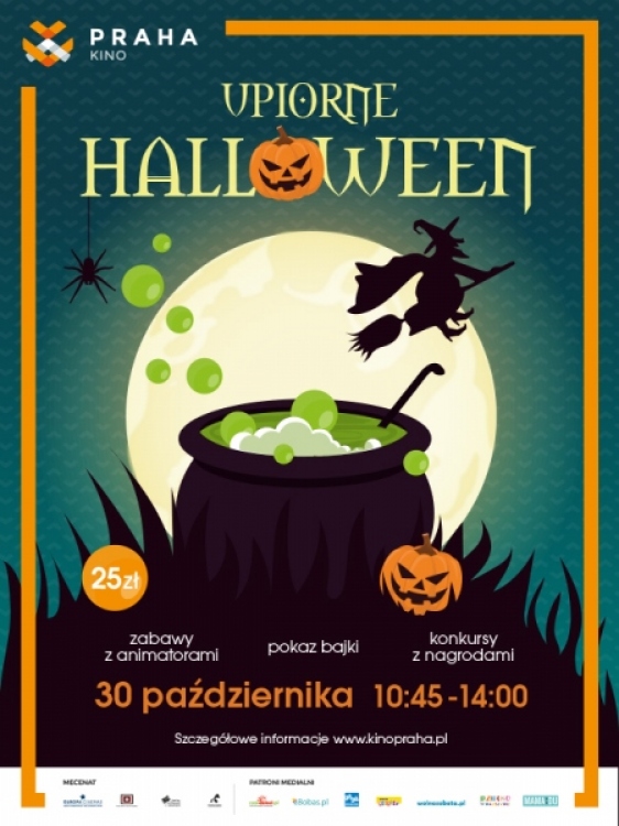 Upiorne Halloween w Kinie Praha Warszawa, Czas Dzieci