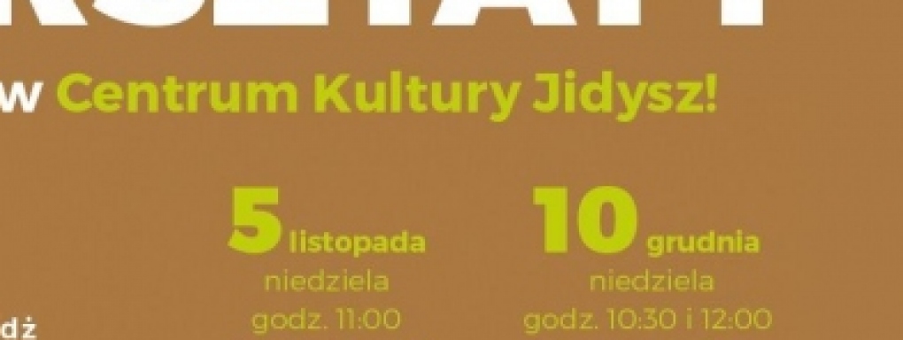 Duchy, duszki i straszydła. Warsztaty dla dzieci w Centrum Kultury Jidysz