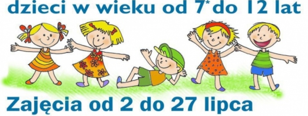 Półkolonie letnia dla dzieci w wielu 7-12 lat