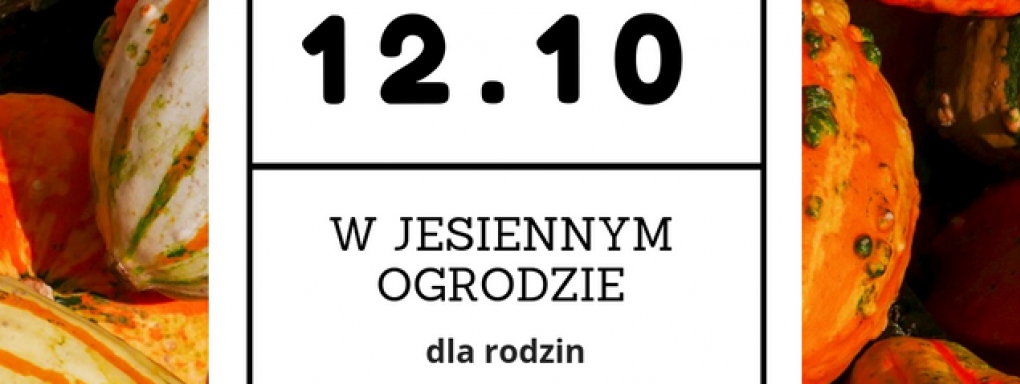 W jesiennym ogrodzie