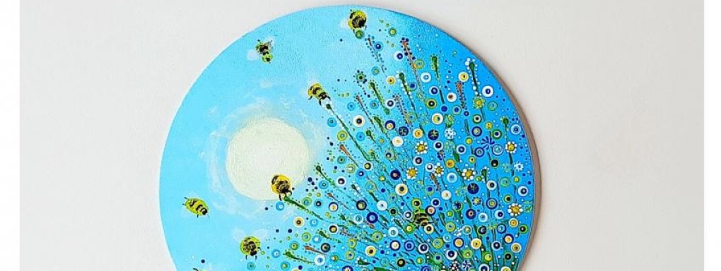 Warsztaty Dots. Rysowanie kropkami: Pszczoły i kwiaty