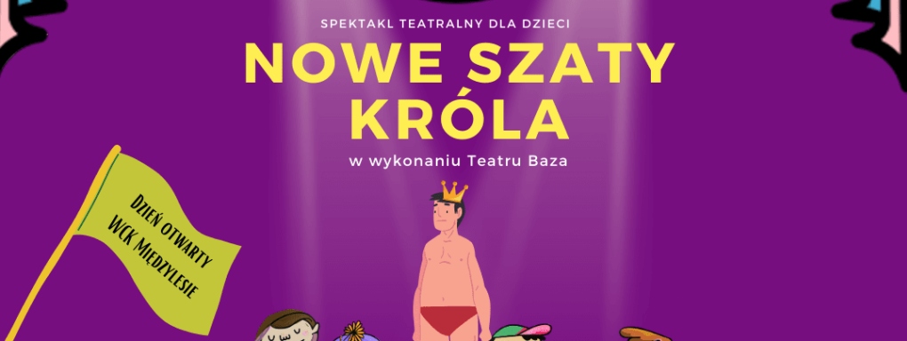 Spektakl teatralny dla dzieci – "Nowe szaty króla"