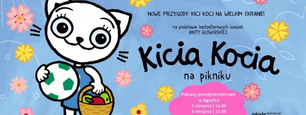 KICIA KOCIA NA PIKNIKU. Pokazy przedpremierowe w Kinie Agrafka