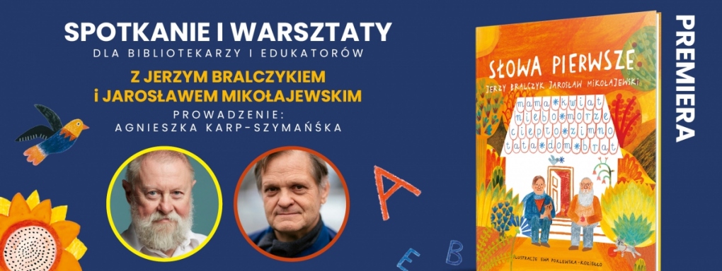 Spotkanie dla bibliotekarzy i edukatorów z Jerzym Bralczykiem i Jarosławem Mikołajewskim w Pałacu Rzeczypospolitej