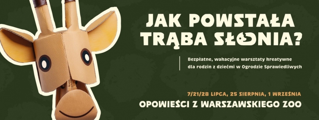 Jak powstała trąba słonia? Opowieści z warszawskiego ZOO