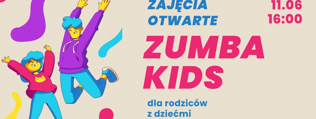 Zumba Kids | Otwarte zajęcia dla dzieci i rodziców w CK Agora