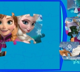 Elsa i Anna - puzzle