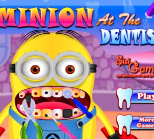 Minionek u dentysty